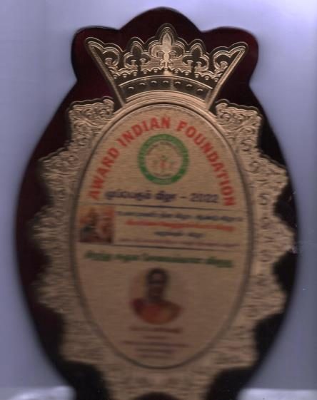 Bharath Jyothi Excellence Award Chennai 2018