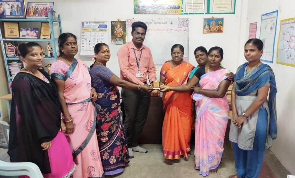 Women self-help group meeting